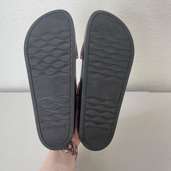 Aerothotic Alaska Dual Strap Pink Mesh Slingback Sandals Womens size 41 US 10 - Picture 8 of 8